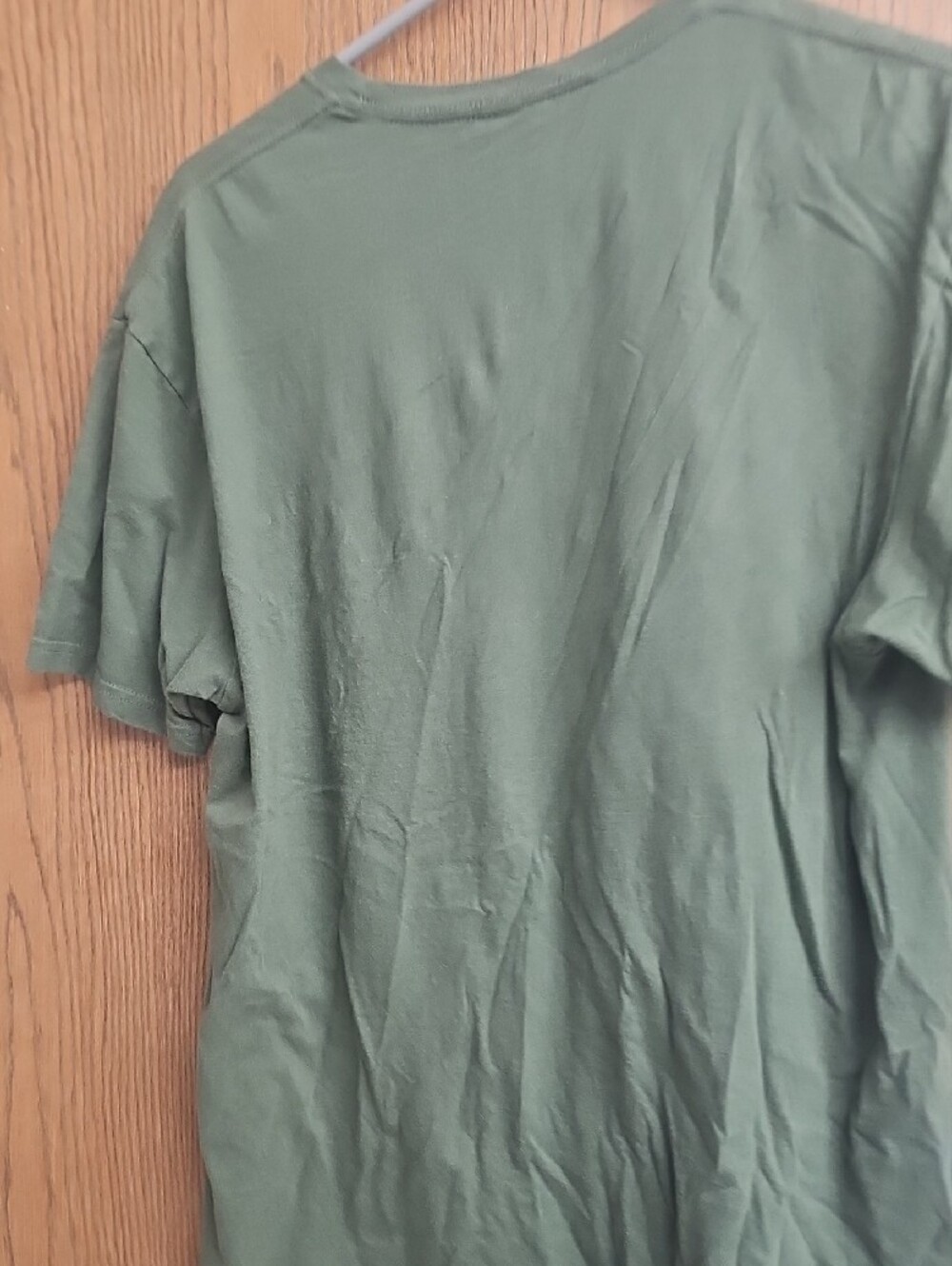 Gildan Olive Green Graphic 'Adventure' Short Sleeve Tee - Picture 3 of 3